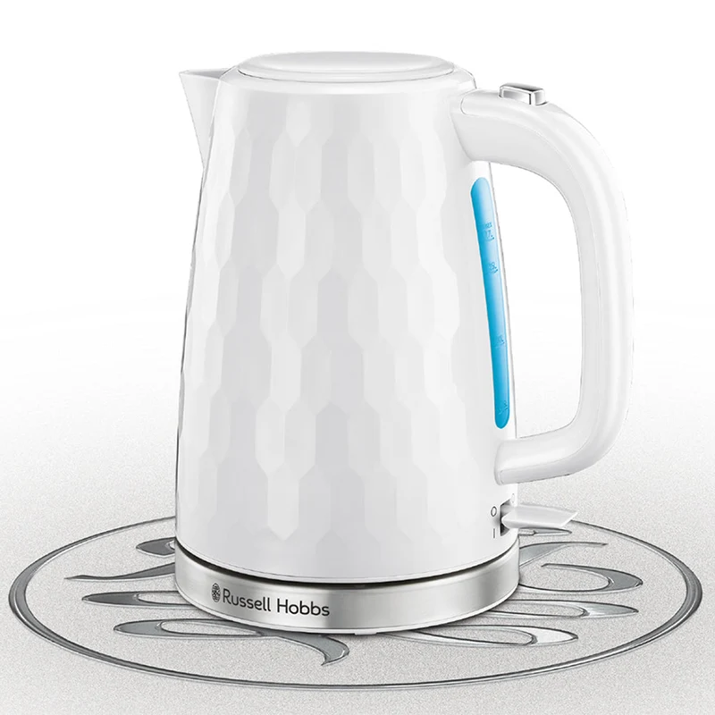 Russell Hobbs Honeycomb 1.7L Wasserkocher - Weiß | 26050