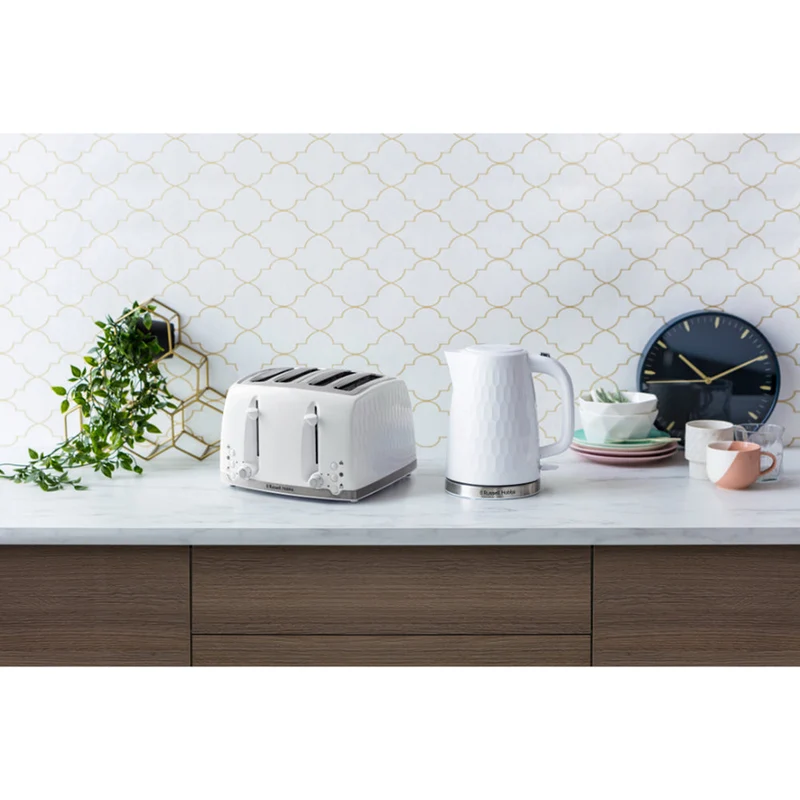 Russell Hobbs Honeycomb 1.7L Wasserkocher - Weiß | 26050