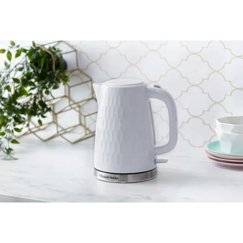 Russell Hobbs Honeycomb 1.7L Wasserkocher - Weiß | 26050