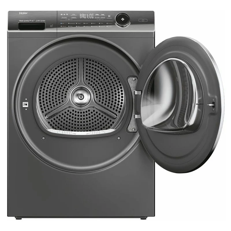 Haier I-Pro Series 7 Plus 9KG freistehend Heat Pump Wäschetrockner - Antracite | HD90-A3Q979RU1UK