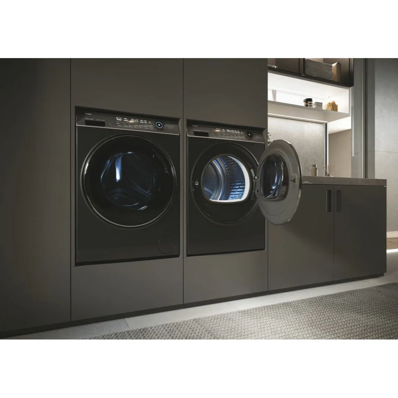 Haier I-Pro Series 7 Plus 9KG freistehend Heat Pump Wäschetrockner - Antracite | HD90-A3Q979RU1UK