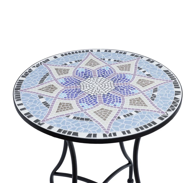 Gartentisch Mosaiktisch Balkontisch Beistelltisch Seviertisch