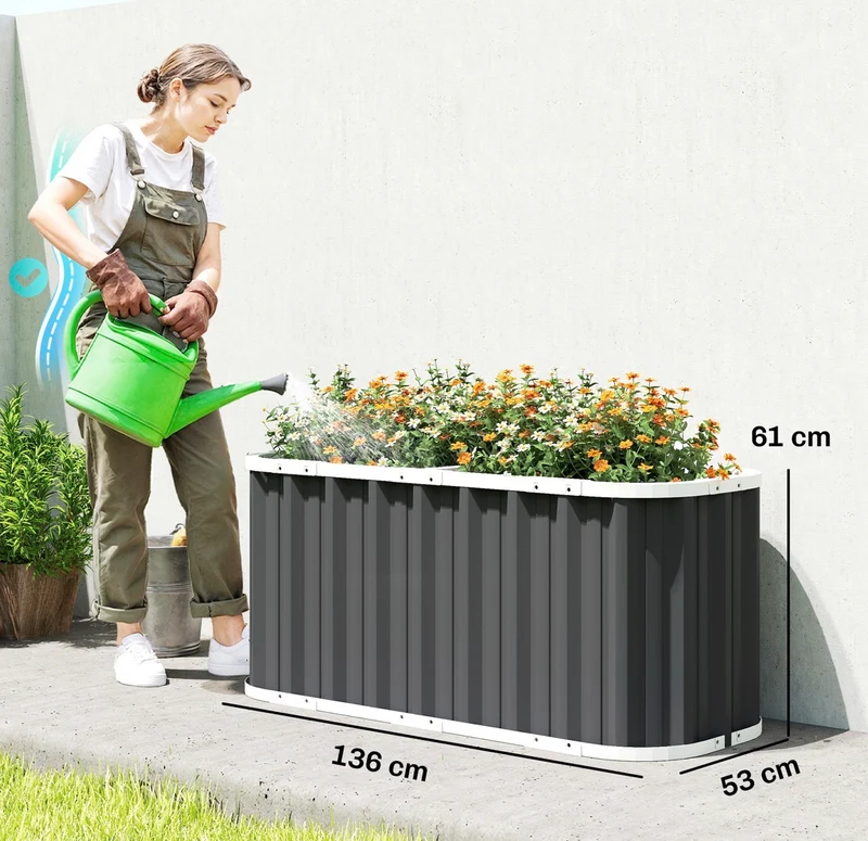 Hochbeet Gartenbeet Pflanzenetiketten Frühbeet