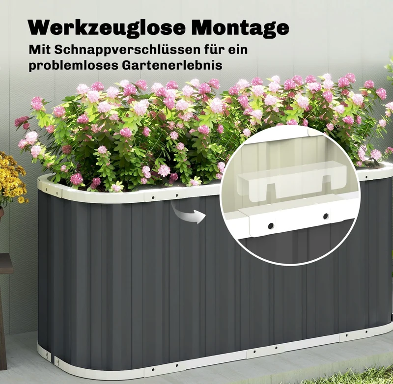 Hochbeet Gartenbeet Pflanzenetiketten Frühbeet