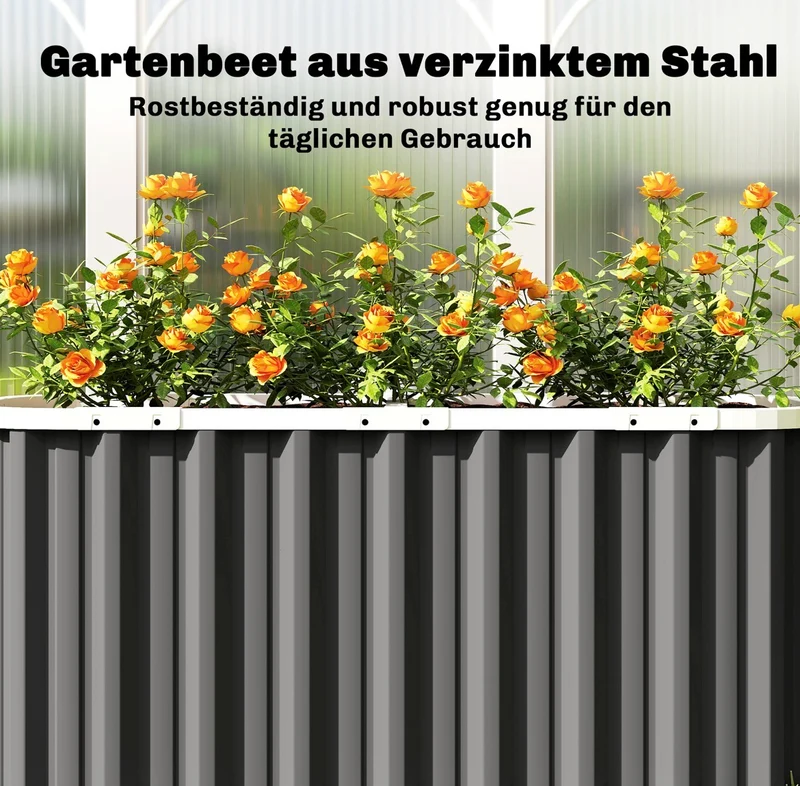 Hochbeet Gartenbeet Pflanzenetiketten Frühbeet