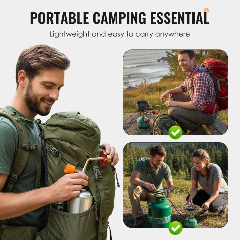 🛢️ KAUFE 2, ERHALTE 1 GRATIS! ⛺ Gasflaschen-Nachfülladapter – Leckagesicher, Universelle Passform & Robustes Reisezubehör 🔥🛠️