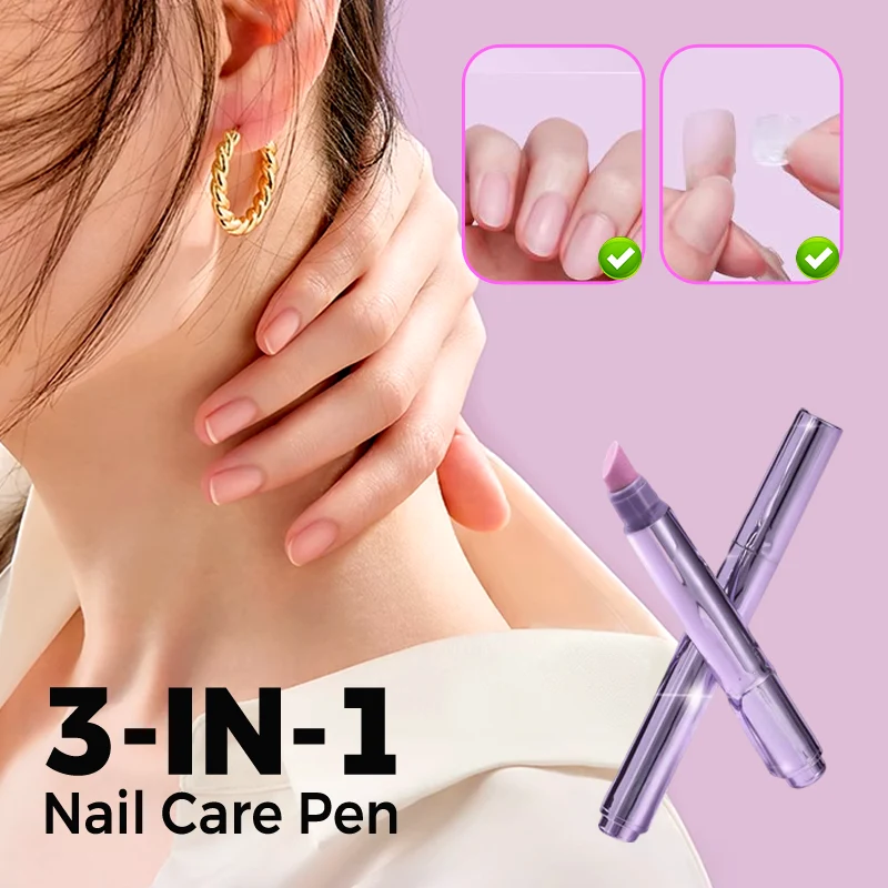 🔥✨Kaufe 1 und erhalte 1 gratis 💜2025 Neuer und verbesserter 3-in-1-Nagelpflegestift.