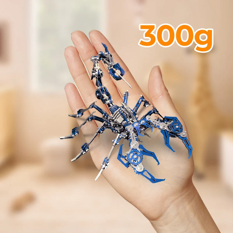📢📢60 % Rabatt !!!✨3D-Metallpuzzle-Bausatz „Skorpion“ – Mechanisches Modell zum Zusammenbauen