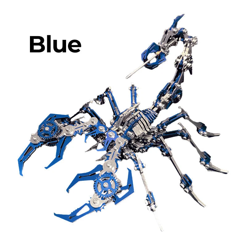 📢📢60 % Rabatt !!!✨3D-Metallpuzzle-Bausatz „Skorpion“ – Mechanisches Modell zum Zusammenbauen