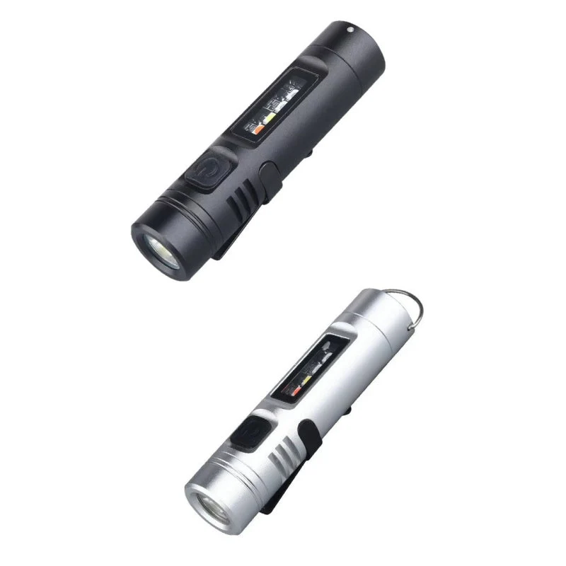 Multifunktionale Mini-Taschenlampe aus Aluminiumlegierung