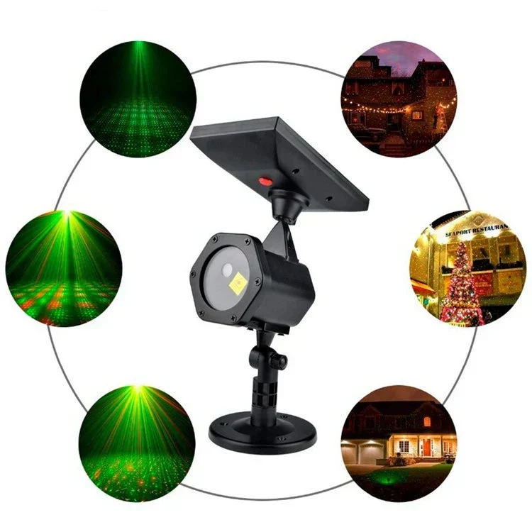 💫❄️ Solar-Weihnachtsbeleuchtung ❄️Kabellose StarTastic Outdoor-Laser-Bewegungsprojektoren für die Weihnachtszeit