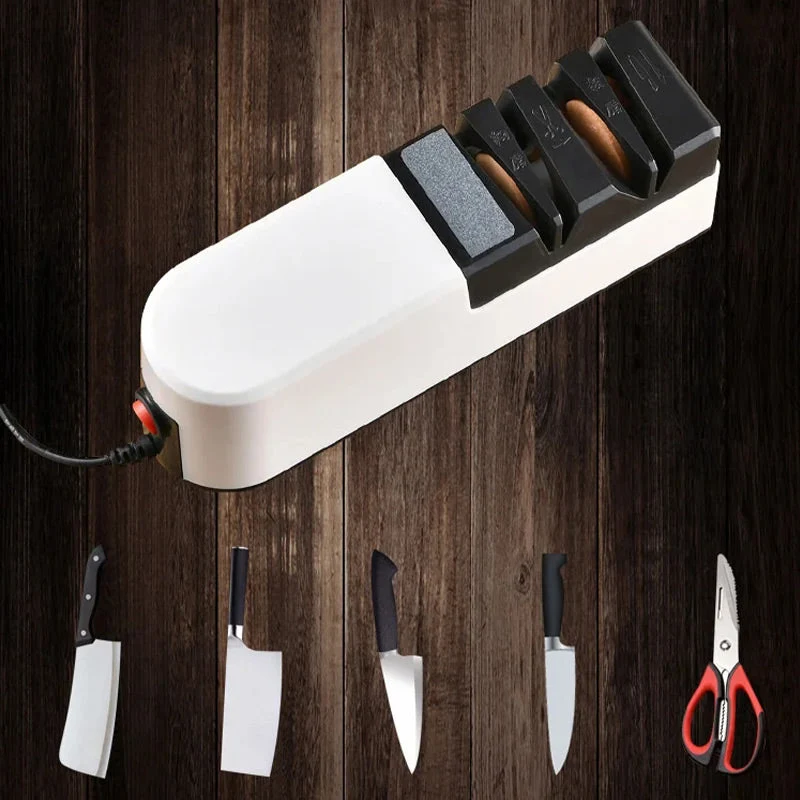 🍳 50% RABATT! ⚡ Professioneller Elektrischer Messerschleifer – Schärft Messer in Sekunden, Mehrstufiger Schleifwinkel & Überhitzungsschutz 🔪✨📦