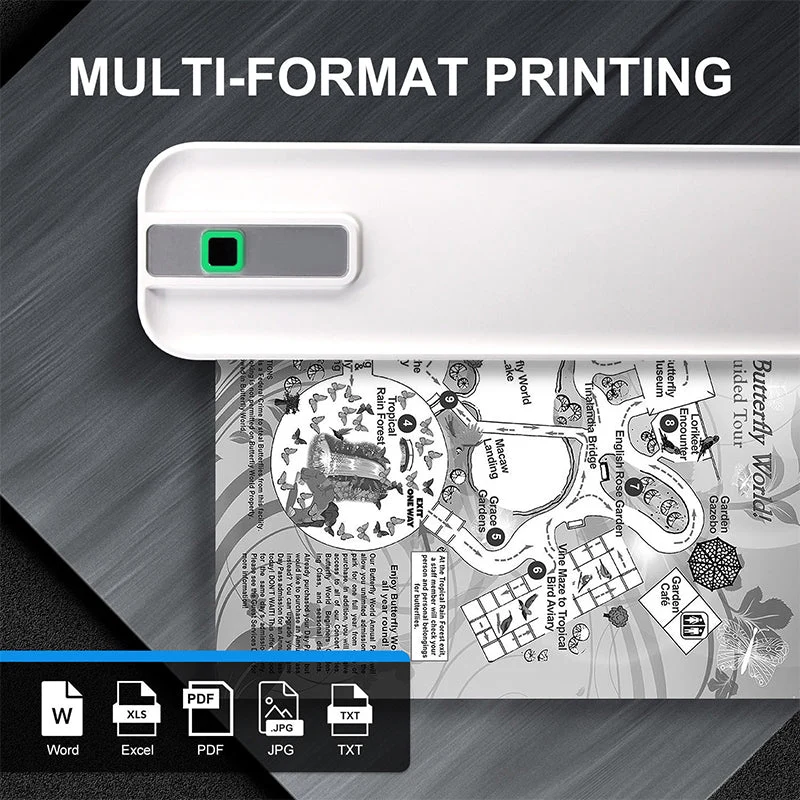 🔈🔈 60 % Rabatt!🔥 Tragbarer Bluetooth-Thermodrucker – Drucken Sie überall! 🚀 Kostenloser Versand!