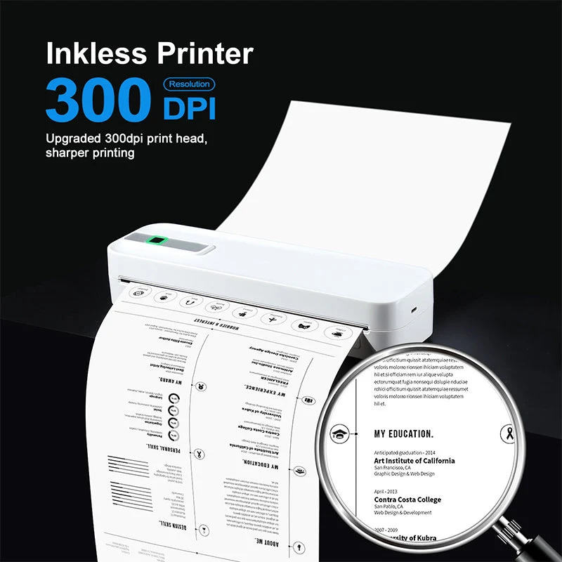 🔈🔈 60 % Rabatt!🔥 Tragbarer Bluetooth-Thermodrucker – Drucken Sie überall! 🚀 Kostenloser Versand!