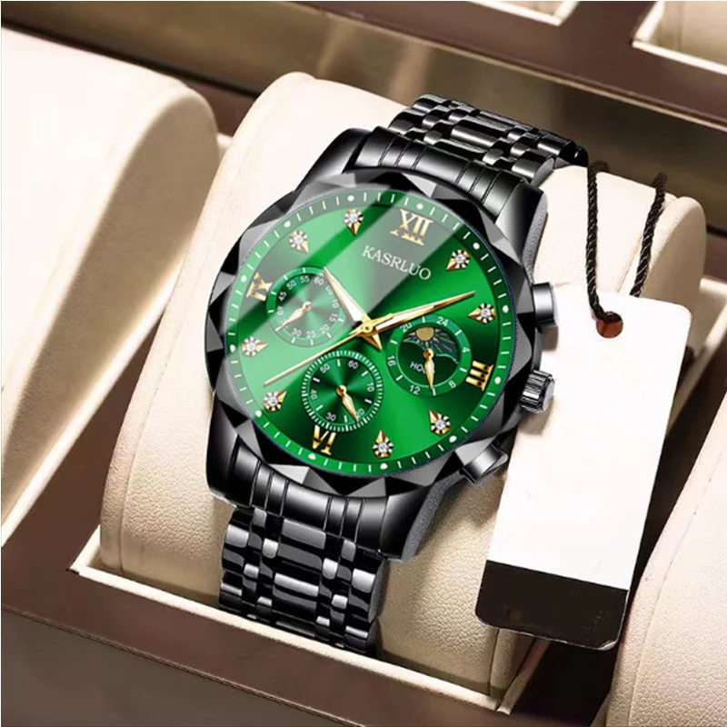 ⌚ 40% RABATT! 🎉 Herrenmode Wasserdichte Quarzuhr – Elegantes Design, LED-Anzeige & Langlebige Batterie 🔋✨📦
