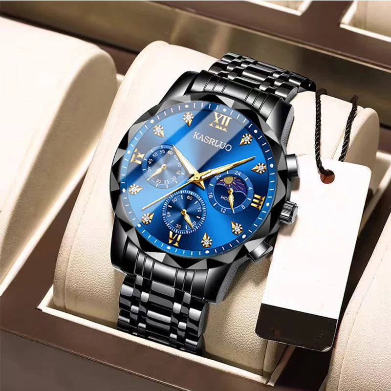 ⌚ 40% RABATT! 🎉 Herrenmode Wasserdichte Quarzuhr – Elegantes Design, LED-Anzeige & Langlebige Batterie 🔋✨📦