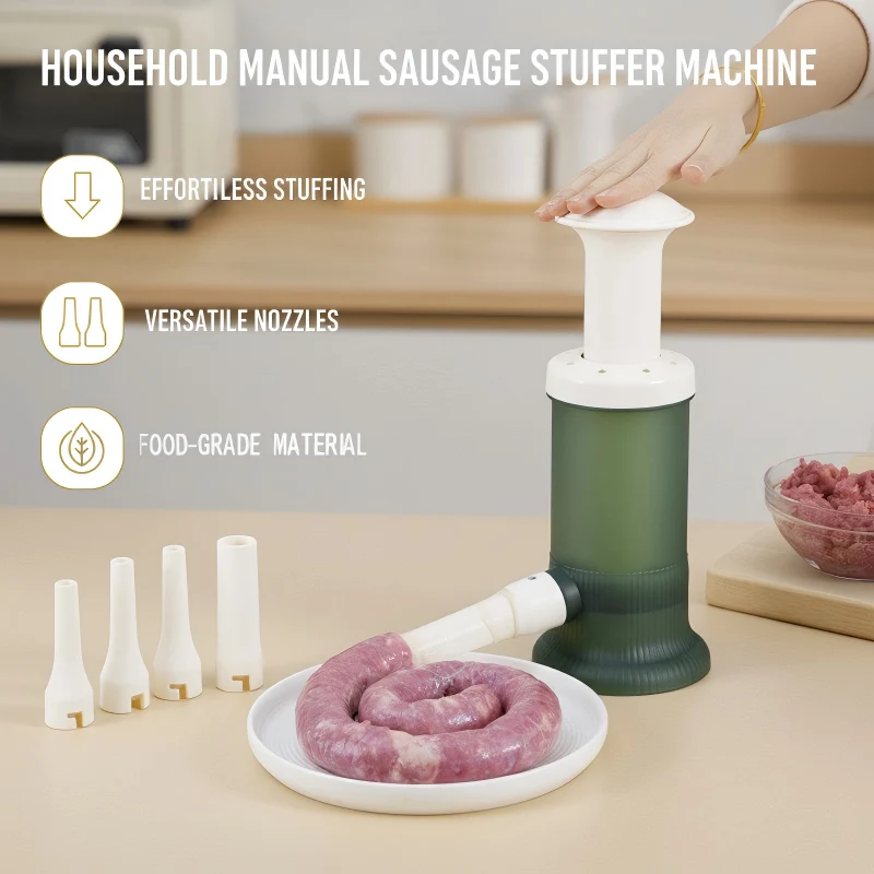 ⏰🌭 Manuelle Wurstfüllmaschine für den Haushalt✨