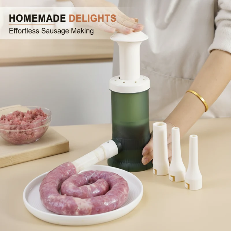 ⏰🌭 Manuelle Wurstfüllmaschine für den Haushalt✨