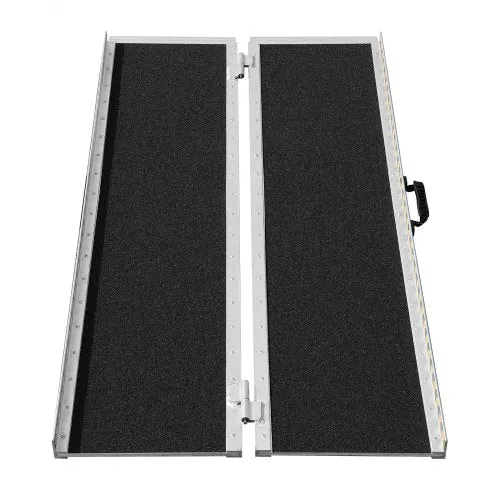 Rollstuhlrampe 121,8cm Klappbar Kfz Rollstuhl Rampe