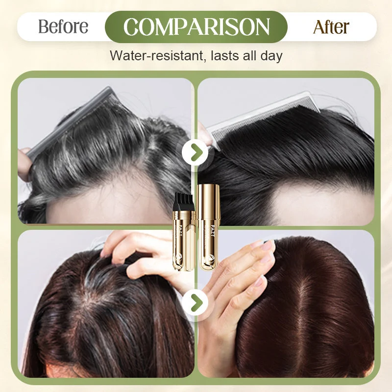 🔥Solange der Vorrat reicht 50% Rabatt!🎉2-in-1 praktischer Haarfärbekamm für graues Haar