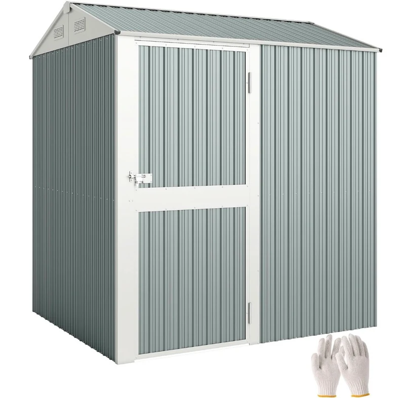 Metall Gerätehaus Geräteschuppen Gartenhaus Gartenschuppen