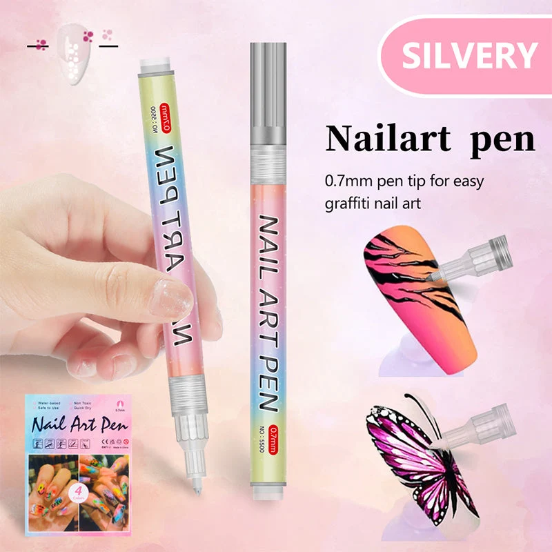 🎁Weihnachtsgeschenk🎄12-farbiger Profi-Nagellackstift-Set
