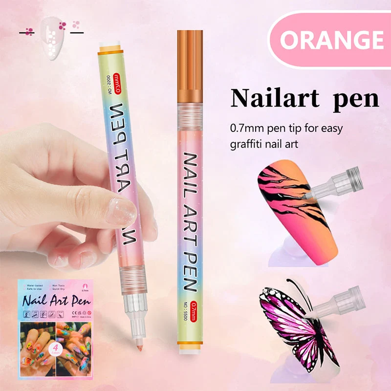 🎁Weihnachtsgeschenk🎄12-farbiger Profi-Nagellackstift-Set