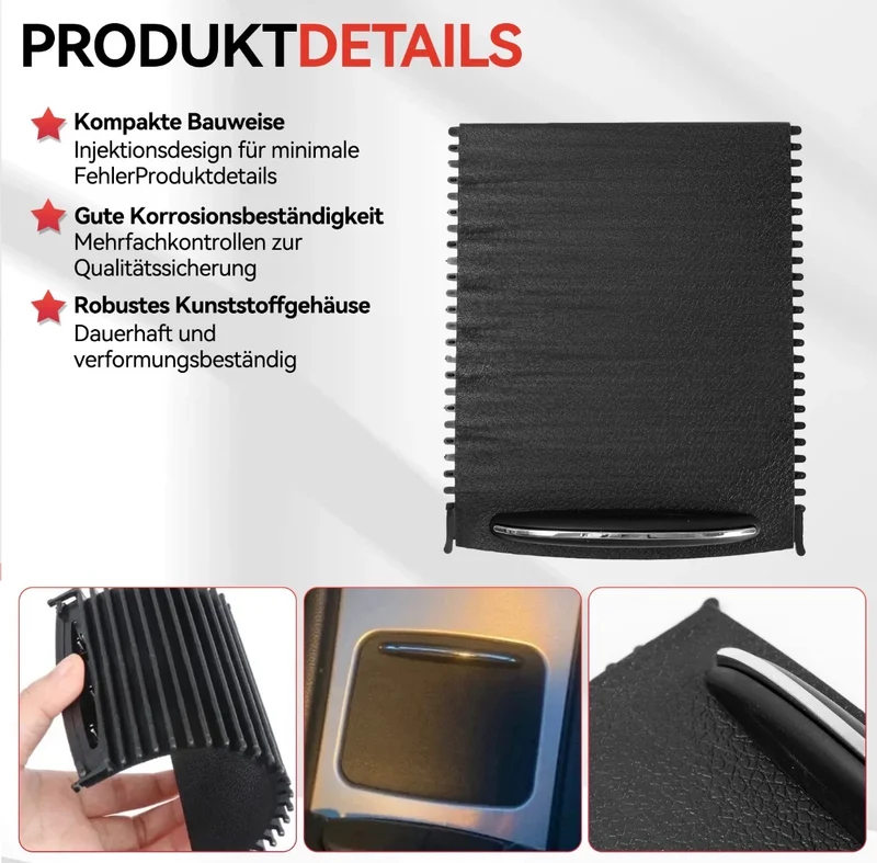 Rollo Mittelkonsolen Abdeckung Blende Für Mercedes C-Classe W203 S203 2000-2007