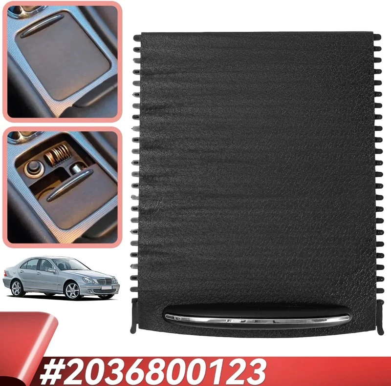 Rollo Mittelkonsolen Abdeckung Blende Für Mercedes C-Classe W203 S203 2000-2007
