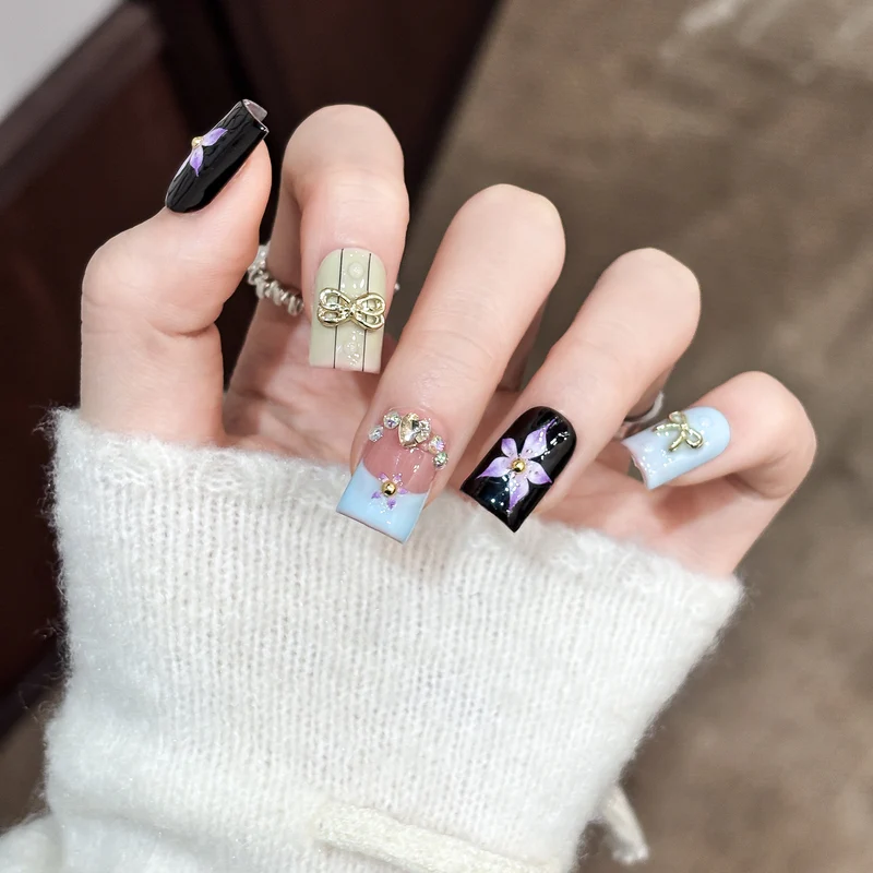 Dekorative Nagelkunst