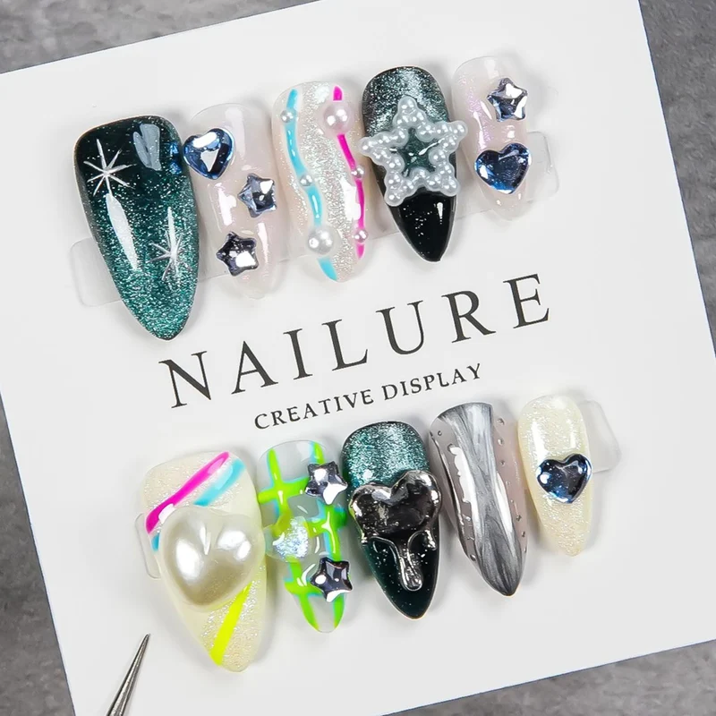 Dekorative Nagelkunst