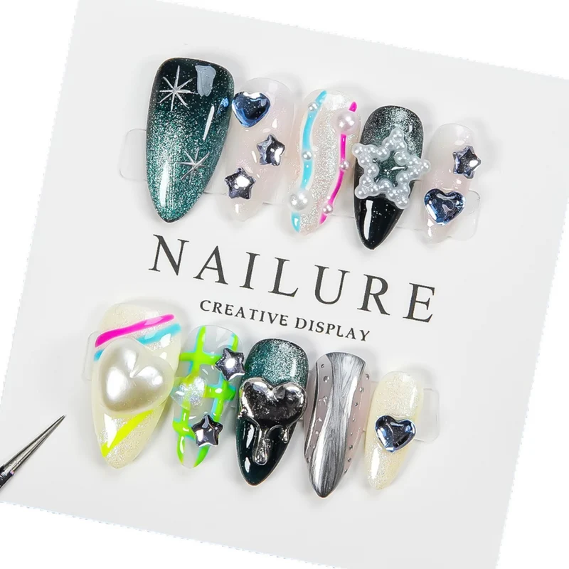 Dekorative Nagelkunst