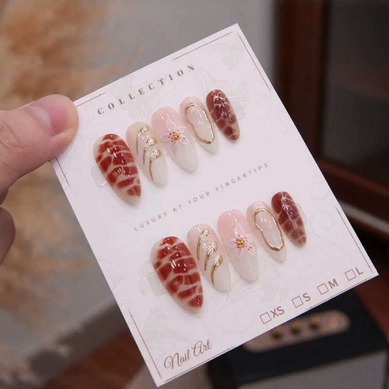 Dekorative Gel-Nailart