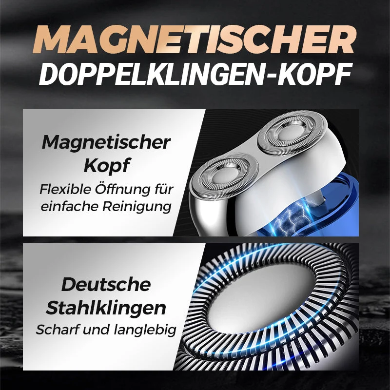 🔥🖤🎉BEST SALE🎁🎉Neuer verbesserter Taschenrasierer, Mini-USB-Rasierer
