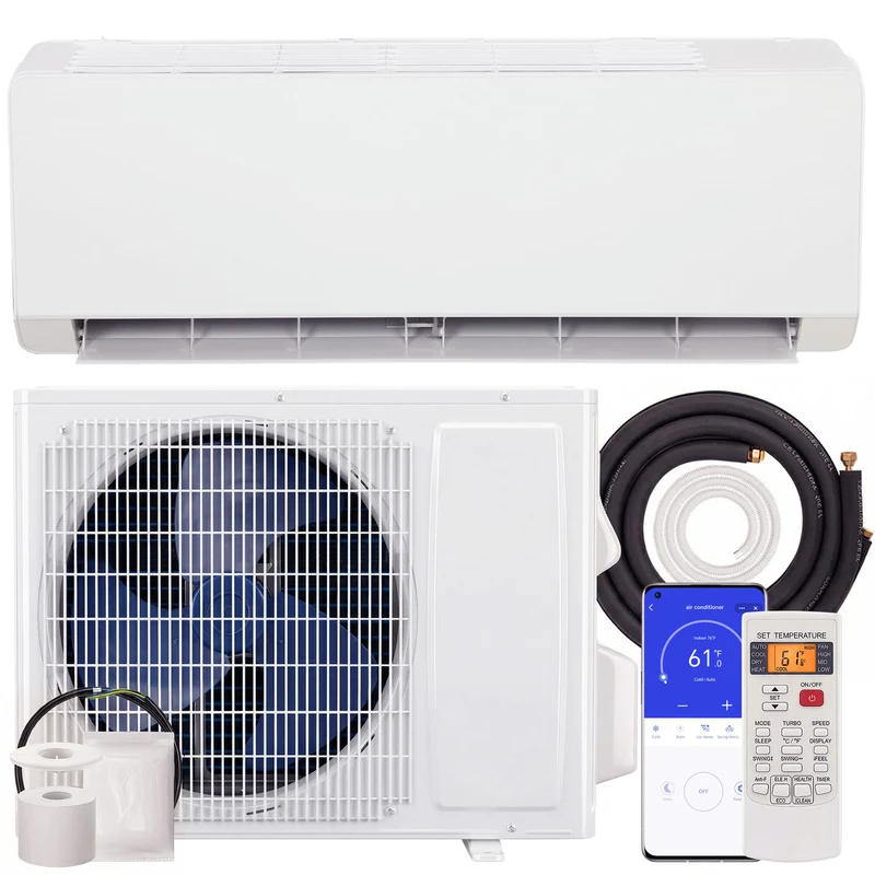 18000 BTU Mini Split Inverter AC with Ductless Heat Pump, WiFi, Cools up to 1250 Sq Ft