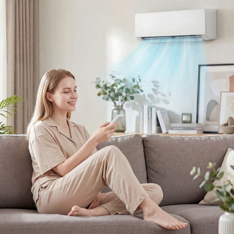 18000 BTU Mini Split Inverter AC with Ductless Heat Pump, WiFi, Cools up to 1250 Sq Ft