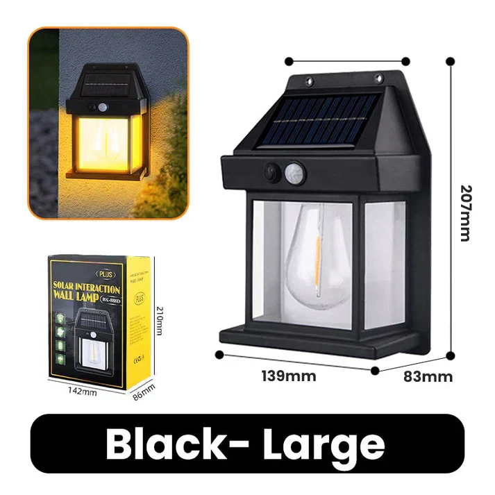 🎁Kaufen Sie 2 Erhalten Sie 1 Gratis⏳Bewegungssensor Solar-Wolfram-Wandleucht