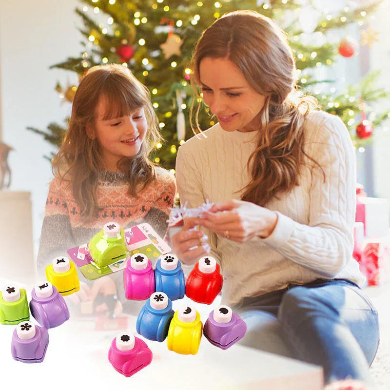 🔥Begrenzte Stückzahl verfügbar 50 % Rabatt🔥✨ DIY-Lochstanz-Set für Kinder - Erstelle niedliche Formen 🎁📏