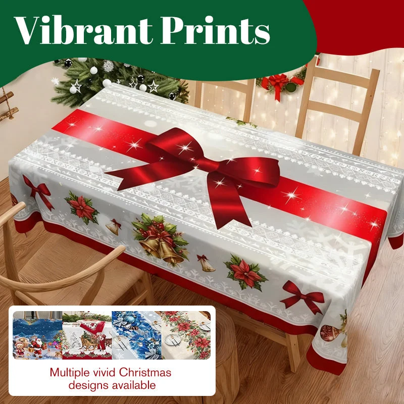 🔥Solange der Vorrat reicht 40 % Rabatt!🎉Stilvolle Tischdecke mit Weihnachtsmotiv