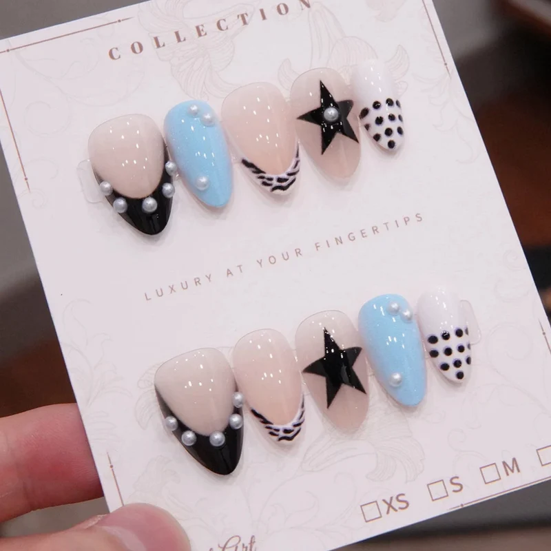 Kreatives Nagelkunst Design