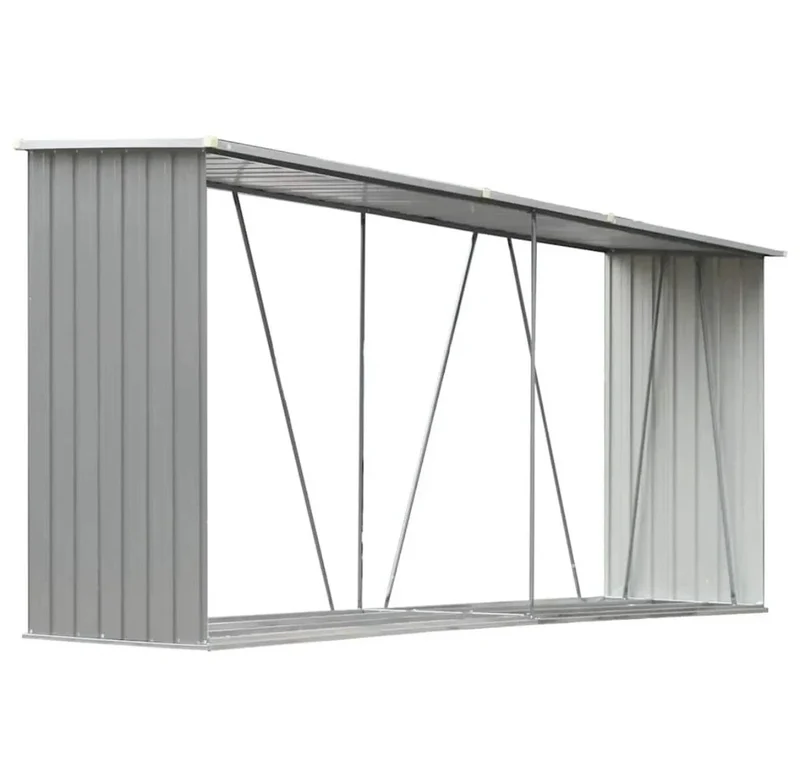 Brennholzlager Holzlager Kaminholzregal 330×84×152cm