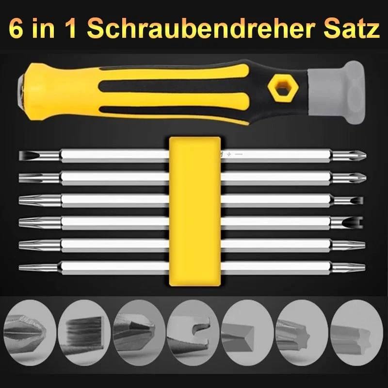 Multifunktionaler Schraubendreher-Satz