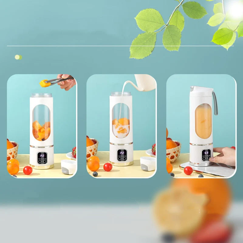 ⏳Begrenzte Zeit 50% Rabatt🔥🥰🍹Tragbarer kabelloser Entsafter