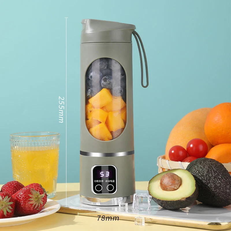 ⏳Begrenzte Zeit 50% Rabatt🔥🥰🍹Tragbarer kabelloser Entsafter