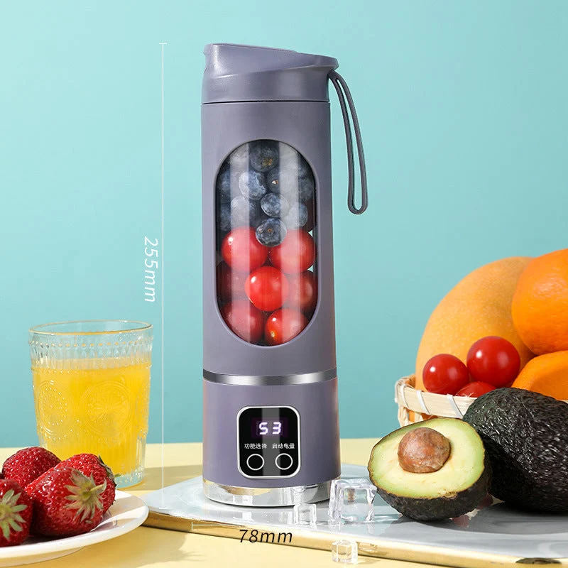 ⏳Begrenzte Zeit 50% Rabatt🔥🥰🍹Tragbarer kabelloser Entsafter