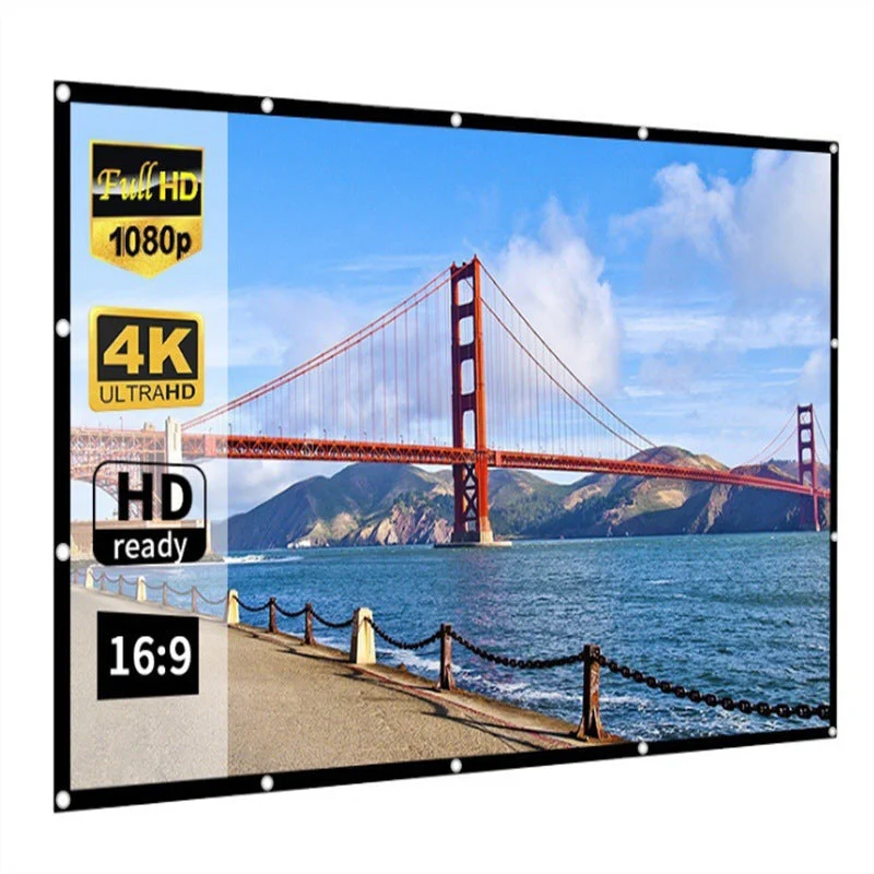 📺 HEIẞER VERKAUF 50% RABATT! ✨ Faltbare & Tragbare Projektions-Leinwand - 120 Zoll mit Mattierter Anti-Licht-Oberfläche für Kinoerlebnis zu Hause 🎬🌟