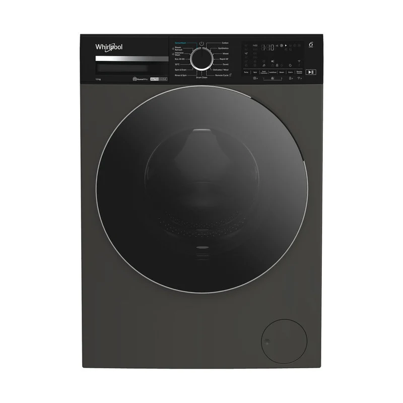 Whirlpool 12KG 1400RPM freistehend Waschmaschine - Manhattan Grau | W0M 27G ADS IRE