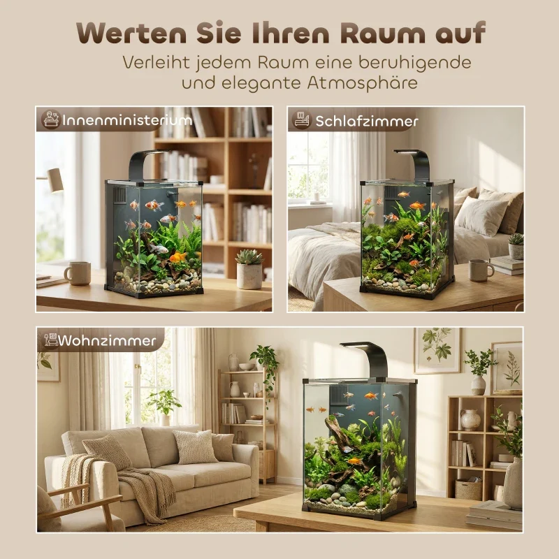 Aquarium Fischwassertank Zuchtbehälter Wasserbehälter Tank