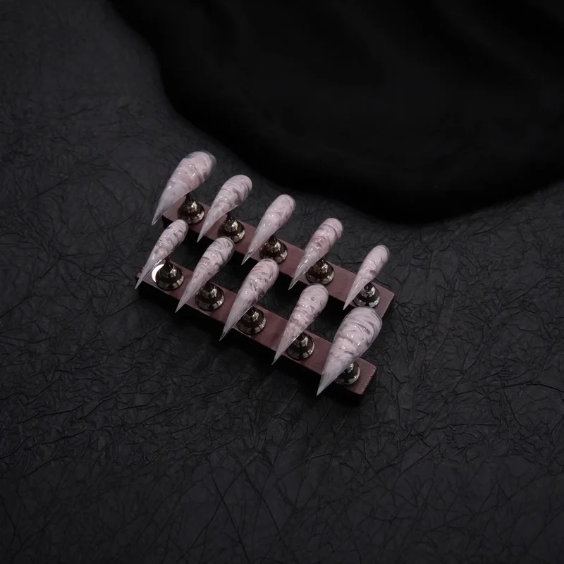 Künstlerische Stiletto-Nagelverlängerung Set