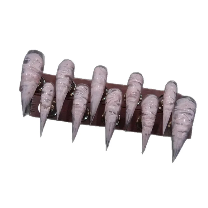 Künstlerische Stiletto-Nagelverlängerung Set